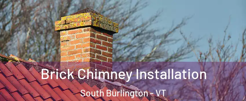  Brick Chimney Installation South Burlington - VT