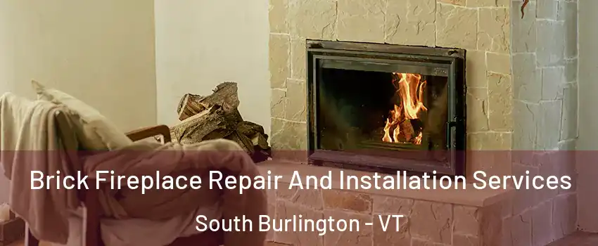  Brick Fireplace Repair And Installation Services South Burlington - VT