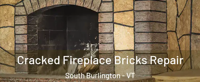  Cracked Fireplace Bricks Repair South Burlington - VT