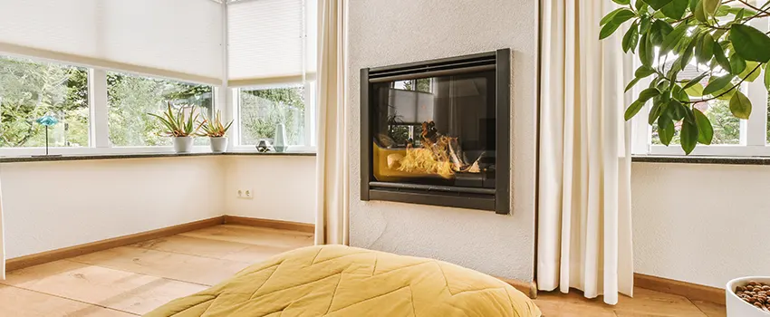 Residential Fireplace Ceramic Glass Installation in South Burlington, VT