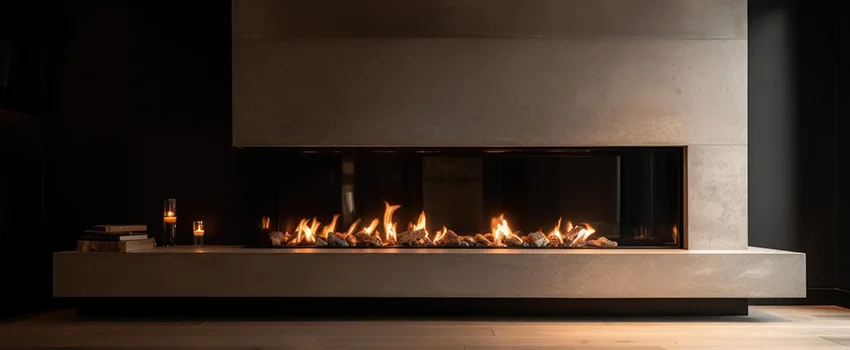 Gas Fireplace Ember Bed Design Services in South Burlington, Vermont