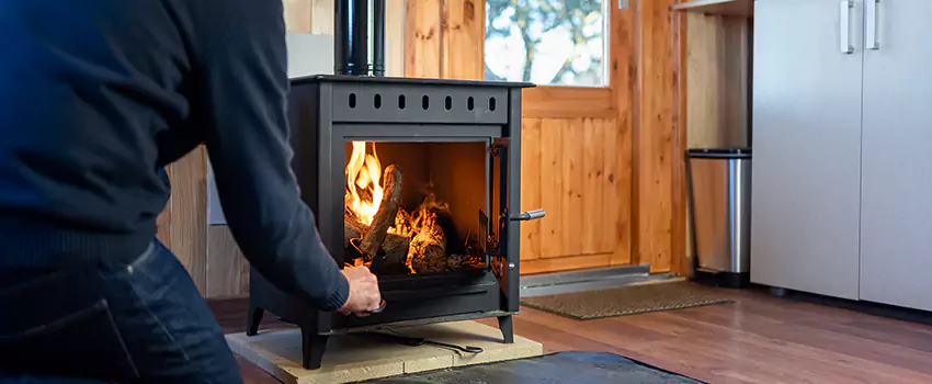 Open Hearth Wood Fireplace Installation in South Burlington, VT