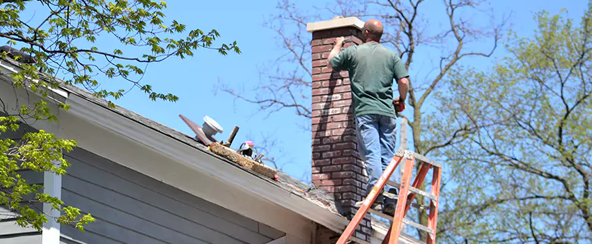 Vinyl and PVC Chimney Flashing Installation in South Burlington, VT
