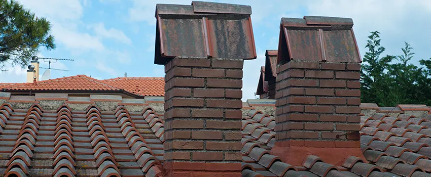 Chimney Maintenance for Cracked Tiles in South Burlington, Vermont